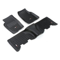 Rugged Ridge 12987.31 | Floor Liners, Kit, Black; 93-98 Jeep Grand Cherokee ZJ