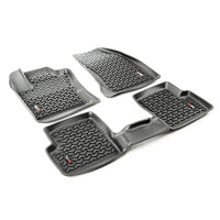 Rugged Ridge 12987.40 | Floor Liner, Kit, Black; 15-16 Jeep Renegade