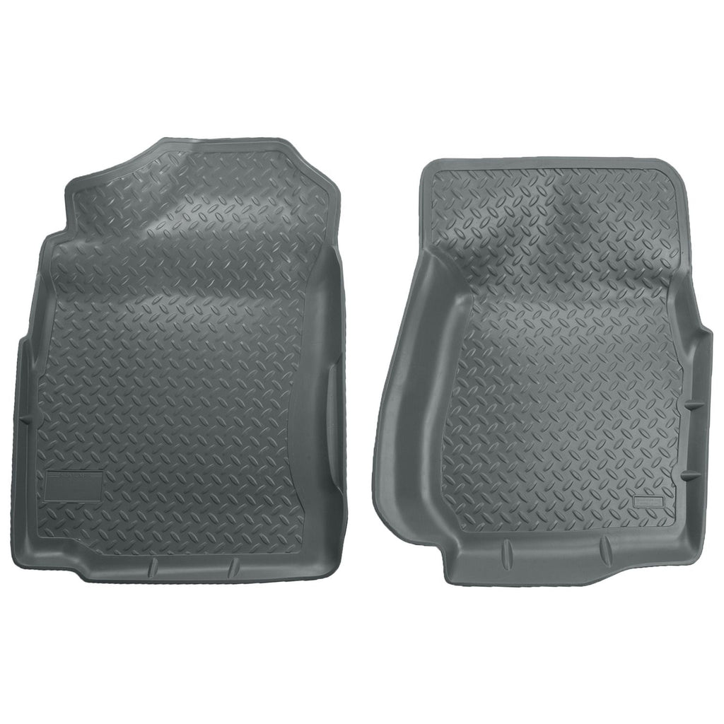 Husky Liners 31402 | Husky Liners Front Floor Liners, Fits 99-07 SILVERADO/SIERRA STD CAB GREY FLOOR LINER