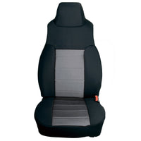 Rugged Ridge 13211.09 | Neoprene Front Seat Covers, Gray; 91-95 Jeep Wrangler YJ