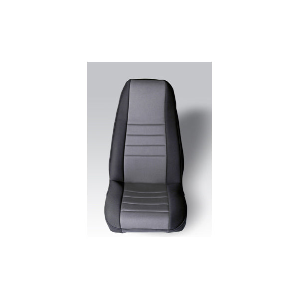 Rugged Ridge 13212.09 | Neoprene Front Seat Covers, Gray; 76-90 Jeep CJ/Wrangler YJ