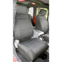 Rugged Ridge 13215.01 | Neoprene Front Seat Covers, Black; 11-16 Jeep Wrangler JK