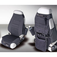 Rugged Ridge 13235.01 | Fabric Seat Protectors, Black; 76-06 Jeep CJ/Wrangler YJ/TJ