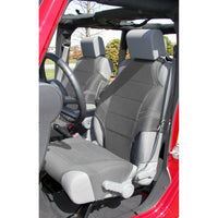 Rugged Ridge 13235.32 | Neoprene Seat Vests, Gray; 07-21 JK/JL/JT