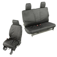 Rugged Ridge 13256.01 | Elite Ballistic Seat Cover Set, 2 Door; 07-10 Jeep Wrangler JK