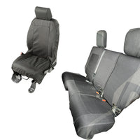 Rugged Ridge 13256.02 | Elite Ballistic Seat Cover Set, 4 Door; 07-10 Jeep Wrangler JKU