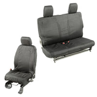 Rugged Ridge 13256.03 | Elite Ballistic Seat Cover Set, 2 Door; 11-16 Jeep Wrangler JK