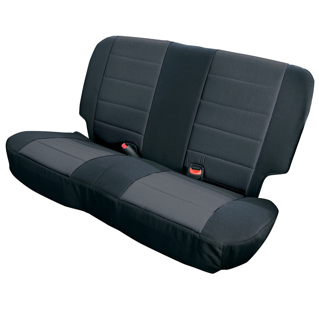 Rugged Ridge 13263.01 | Neoprene Rear Seat Covers, Black; 03-06 Jeep Wrangler TJ