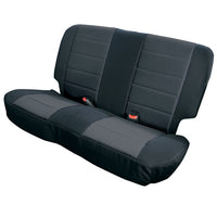 Rugged Ridge 13263.01 | Neoprene Rear Seat Covers, Black; 03-06 Jeep Wrangler TJ