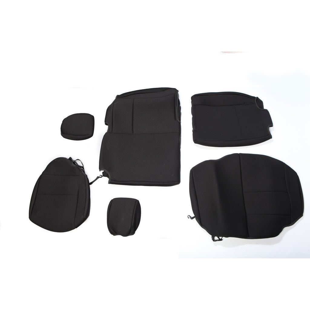 Rugged Ridge 13264.01 | Neoprene Rear Seat Cover, Black; 07-16 Jeep Wrangler JKU