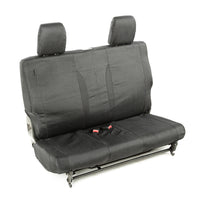 Rugged Ridge 13266.01 | Elite Ballistic Seat Cover, Rear, Black, 2 Door; 07-10 Wrangler JK