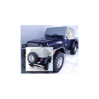 Cab Cover Gray; 92-06 Jeep Wrangler YJ/TJ