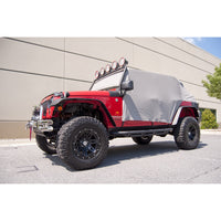 Rugged Ridge 13318.09 | Cab Cover, Gray; 07-16 Jeep Wrangler JKU