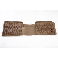 Rugged Ridge 83955.10 | Floor Liner, Rear, Tan; 12-16 Nissan Titan Crew