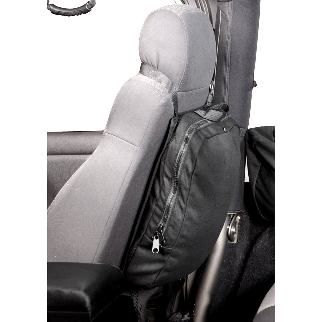 Rugged Ridge 13551.25 | Seat Back Trail Bag, Detachable; 76-16 Jeep CJ/Wrangler YJ/TJ/JK
