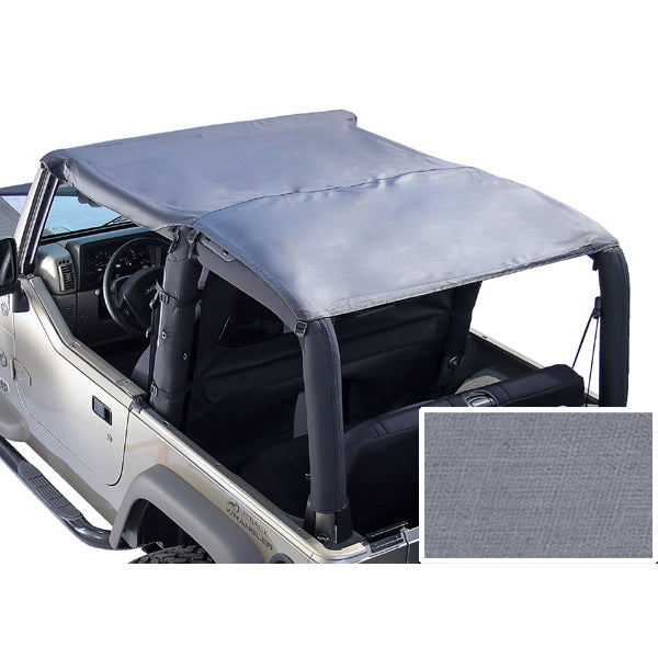 Rugged Ridge 13554.09 | Roll Bar Top, Gray; 76-91 Jeep CJ/Wrangler YJ