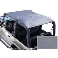Rugged Ridge 13554.09 | Roll Bar Top, Gray; 76-91 Jeep CJ/Wrangler YJ