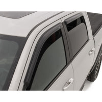 Auto Ventshade 94641 Original Ventvisor Side Window Deflector Dark Smoke 4-Piece Set for 20-22 Chevrolet Silverado/GMC Sierra 2500/3500 Double Cab