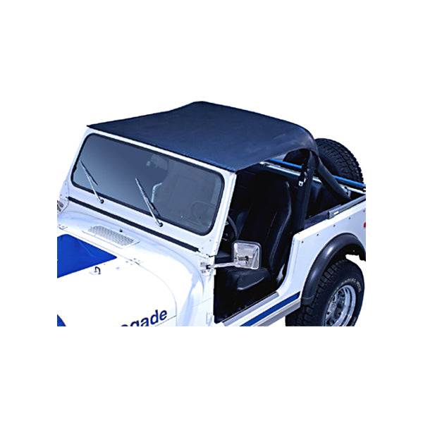 Rugged Ridge 13572.01 | Summer Brief Top, Black; 76-86 Jeep CJ7