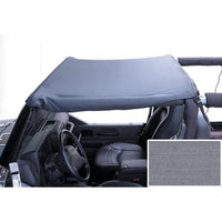 Rugged Ridge 13573.09 | Summer Brief Top, Gray; 87-91 Jeep Wrangler YJ