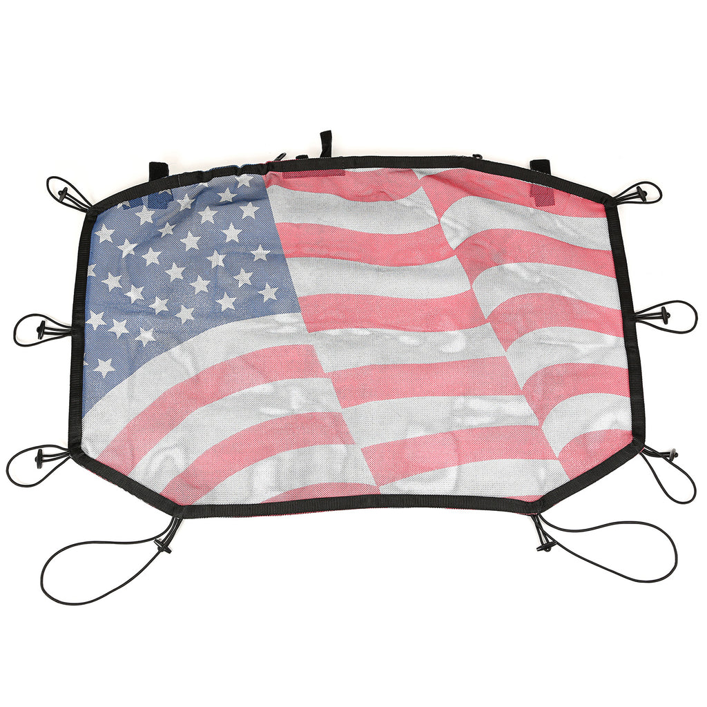 Rugged Ridge 13579.20 | Hardtop Sun Shade, Front, Flag; 07-16 Jeep Wrangler JK/JKU