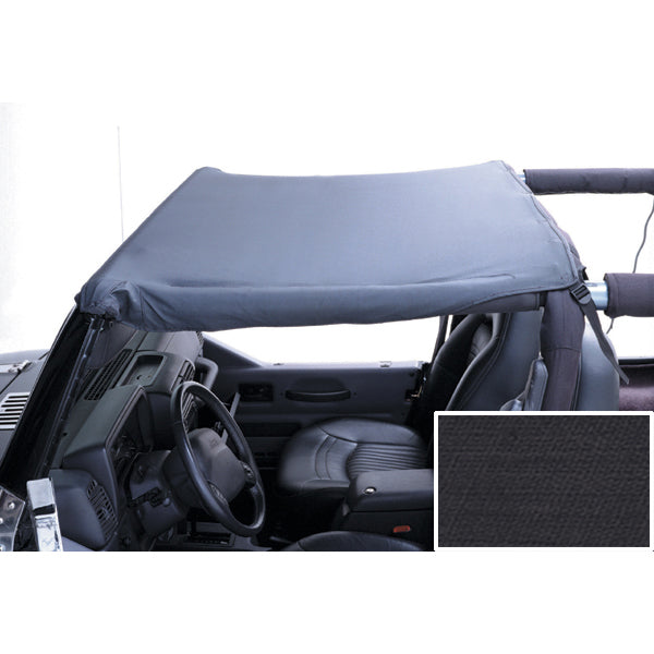 Rugged Ridge 13580.35 | Summer Brief Header, Black Diamond; 97-06 Jeep Wrangler TJ