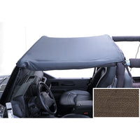 Rugged Ridge 13580.36 | Header Summer Brief, Khaki Diamond; 97-06 Jeep Wrangler TJ