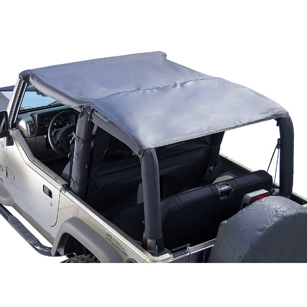Rugged Ridge 13581.35 | Header Roll Bar Top, Black Diamond; 97-06 Jeep Wrangler TJ