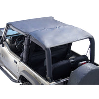 Rugged Ridge 13581.35 | Header Roll Bar Top, Black Diamond; 97-06 Jeep Wrangler TJ