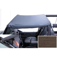Rugged Ridge 13585.36 | Pocket Brief Top, Khaki Diamond; 97-06 Jeep Wrangler TJ
