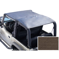 Rugged Ridge 13586.36 | Island Pocket Topper, Khaki Diamond; 97-06 Jeep Wrangler TJ
