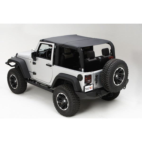 Rugged Ridge 13588.35 | Island Topper, Black Diamond; 07-09 Jeep Wrangler JK