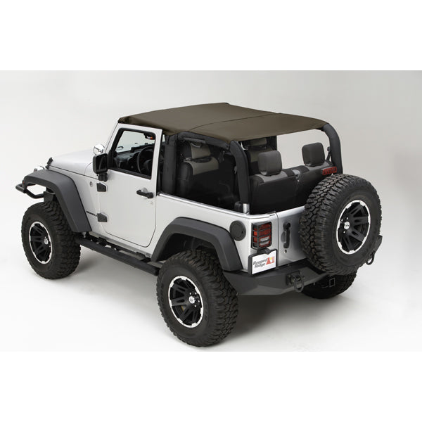 Rugged Ridge 13588.36 | Island Topper, Khaki Diamond; 07-09 Jeep Wrangler JK