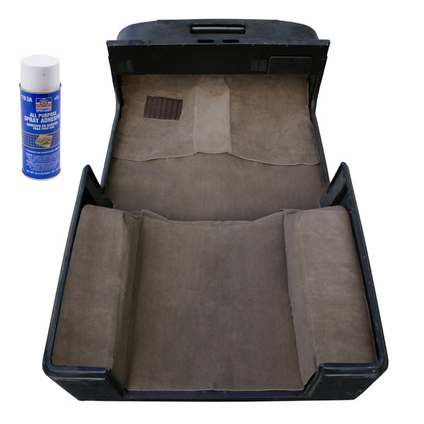 Rugged Ridge 13696.10 | Deluxe Carpet Kit with Adhesive, Honey; 97-06 Jeep Wrangler TJ