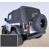 Rugged Ridge 13706.15 | Soft Top, Black, Tinted Windows; 97-02 Jeep Wrangler TJ