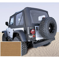 XHD Soft Top Spice Tinted Windows; 97-06 Jeep Wrangler TJ