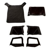 Rugged Ridge 13758.35 | Montana Soft Top, Door Skins, Black Diamond, Tinted; 97-06 Wrangler TJ