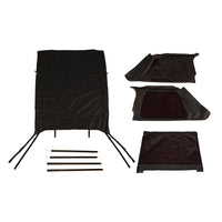Rugged Ridge 13790.34 | Montana Soft Top, Bowless, Black Diamond; 04-06 Jeep Wrangler LJ
