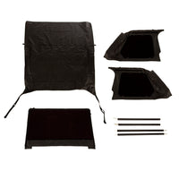 Rugged Ridge 13790.35 | Montana Top, Bowless, Black Diamond; 97-06 TJ