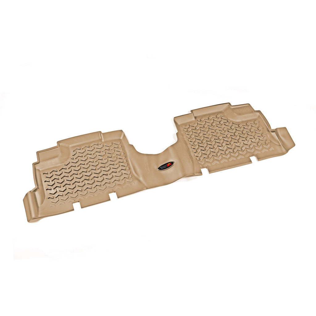Rugged Ridge 13950.01 | Floor Liners, Rear, Tan; 07-16 Jeep Wrangler JKU