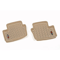 Rugged Ridge 13950.17 | Floor Liners, Rear, Tan; 07-12 Caliber /07-16 MK