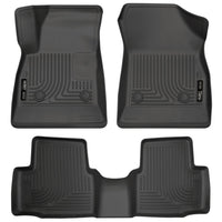 Husky Liners 99161 | Husky Liners Front & 2nd Seat Floor Liners, Fits 16-C CRUZE WEATHERBEATER SERIES BLACK