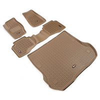 Rugged Ridge 13988.33 | Floor Liners, Kit, Tan; 05-10 Grand Cherokee WK
