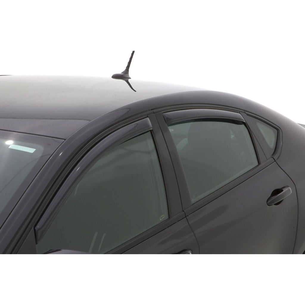 Auto Ventshade 194529 In-Channel Ventvisor Side Window Deflector 4-Piece Set For 2013-2016 Dodge Dart