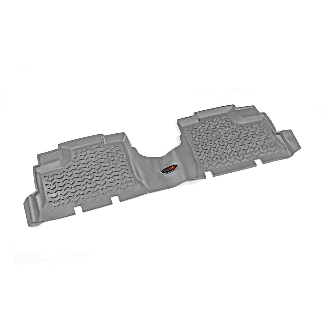 Rugged Ridge 14950.01 | Floor Liners, Rear, Gray; 07-16 Jeep Wrangler JKU