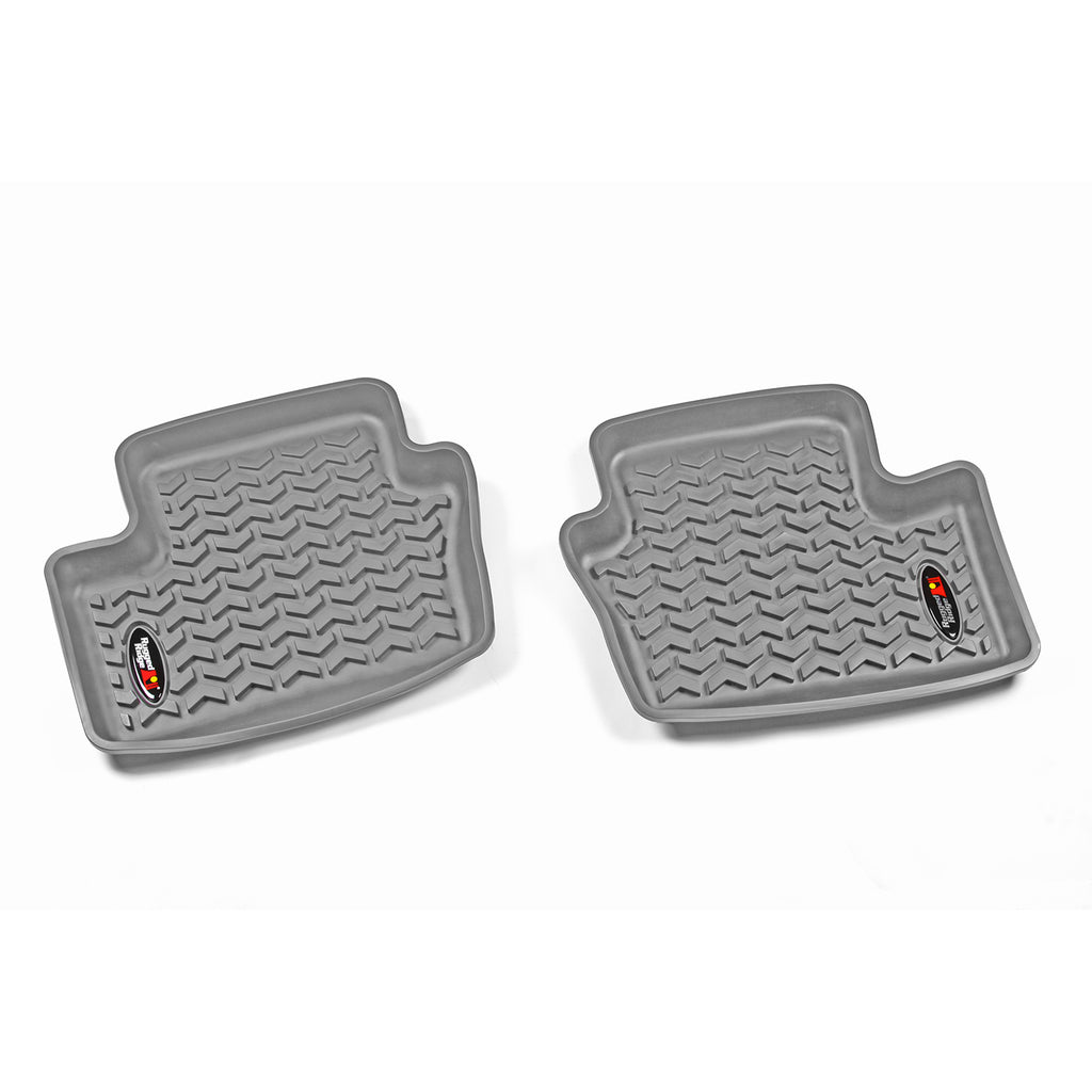 Rugged Ridge 14950.17 | Floor Liners, Rear, Gray; 07-12 Caliber /07-16 MK