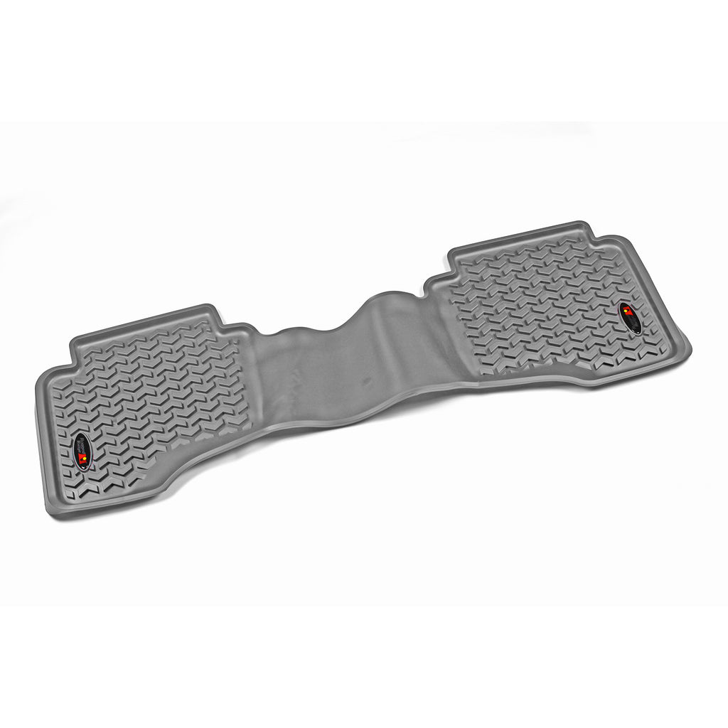 Rugged Ridge 14950.26 | Floor Liners, Rear, Gray; 06-09 Jeep Commander/05-10 Grand Cherokee