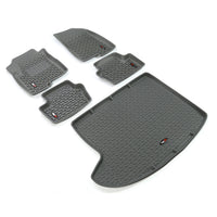Rugged Ridge 14988.27 | Floor Liners, Kit, Gray; 07-16 Jeep Compass/Patriot MK