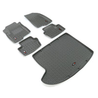 Floor Liners Kit Gray; 07-16 Jeep Compass/Patriot MK