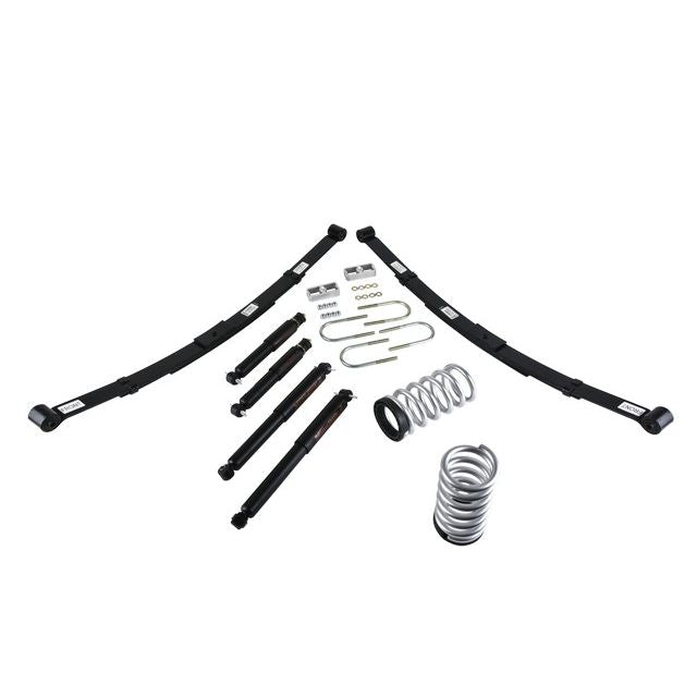 BELLTECH 570ND LOWERING KITS  Front And Rear Complete Kit W/ Nitro Drop 2 Shocks 1995-1997 Chevrolet Blazer/Jimmy 4 cyl. 2 in. or 3 in. F/4 in. R drop W/ Nitro Drop II Shocks